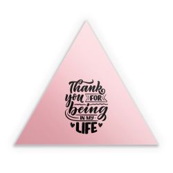 Sticker triangle