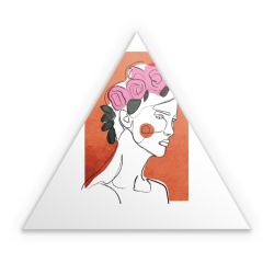 Sticker triangle