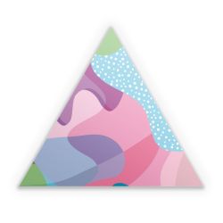 Sticker triangle