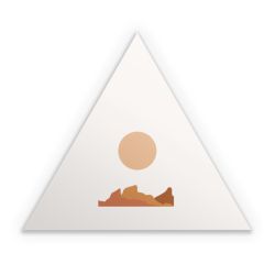 Sticker triangle