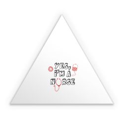 Sticker triangle