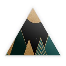 Sticker triangle