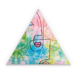 Sticker triangle