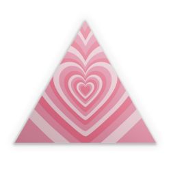 Sticker triangle