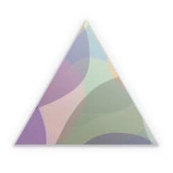 Sticker triangle