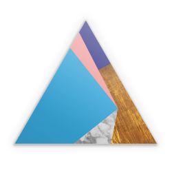 Sticker triangle