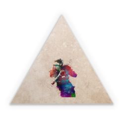 Sticker triangle