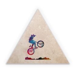 Sticker triangle