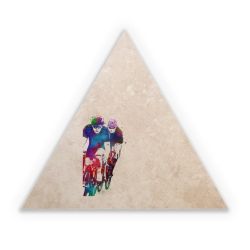 Sticker triangle