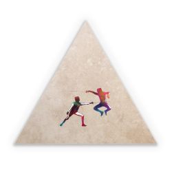 Sticker triangle