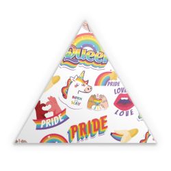 Sticker triangle