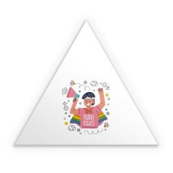 Sticker triangle