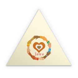 Sticker triangle