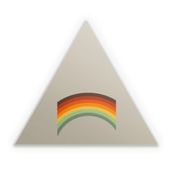 Sticker triangle