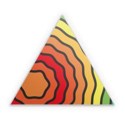 Sticker triangle