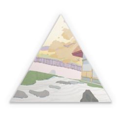 Sticker triangle