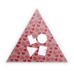 Sticker triangle