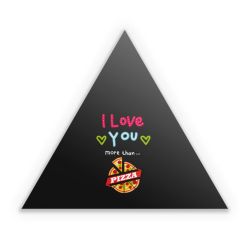 Sticker triangle