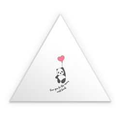 Sticker triangle