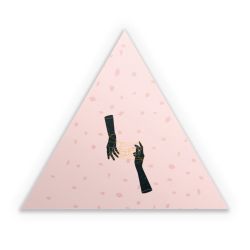 Sticker triangle