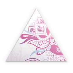 Sticker triangle