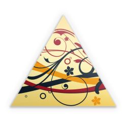 Sticker triangle