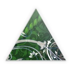 Sticker triangle