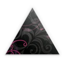 Sticker triangle