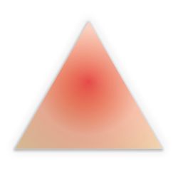 Sticker triangle