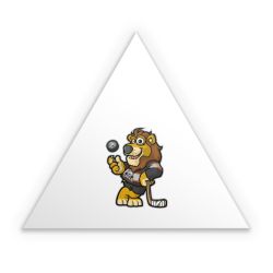 Sticker Dreieck Einzelsticker