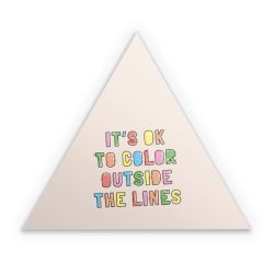 Sticker triangle