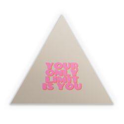 Sticker triangle