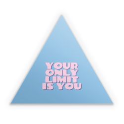 Sticker triangle