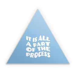 Sticker triangle