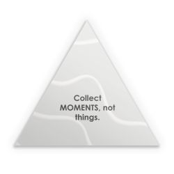 Sticker triangle