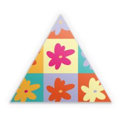 Sticker triangle