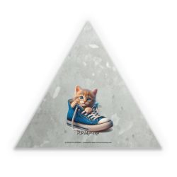 Sticker triangle