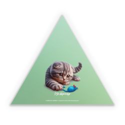 Sticker triangle