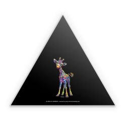 Sticker triangle