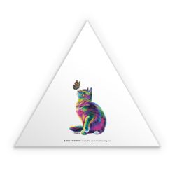 Sticker triangle