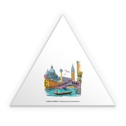 Sticker triangle