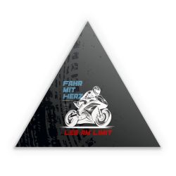 Sticker Dreieck Einzelsticker