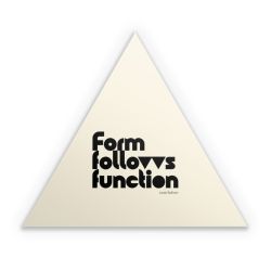 Sticker triangle