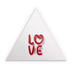 Sticker triangle