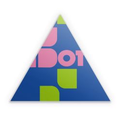 Sticker triangle