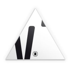 Sticker triangle