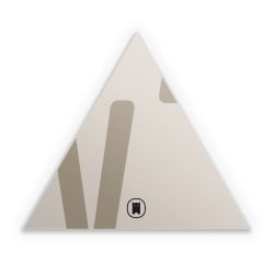 Sticker triangle
