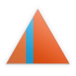 Sticker Dreieck Einzelsticker