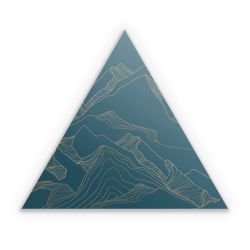 Sticker triangle