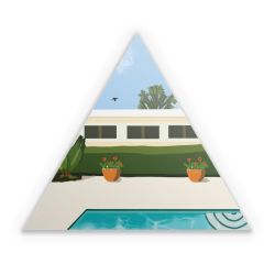 Sticker triangle